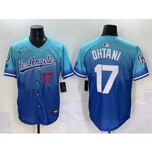 Mens Youths Kids Womens Shohei Ohtani Jersey Stitched Blue